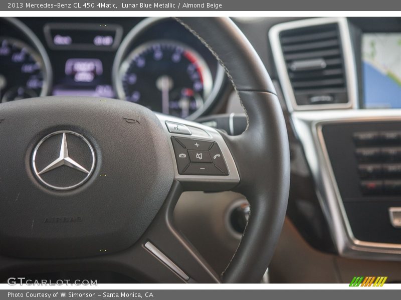 Lunar Blue Metallic / Almond Beige 2013 Mercedes-Benz GL 450 4Matic