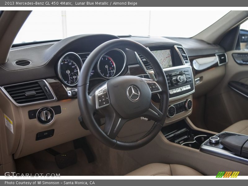 Lunar Blue Metallic / Almond Beige 2013 Mercedes-Benz GL 450 4Matic