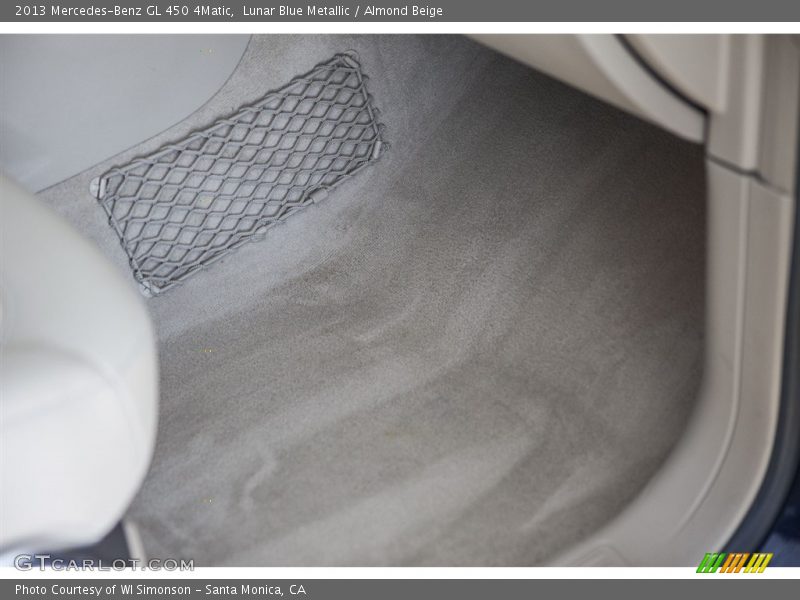 Lunar Blue Metallic / Almond Beige 2013 Mercedes-Benz GL 450 4Matic