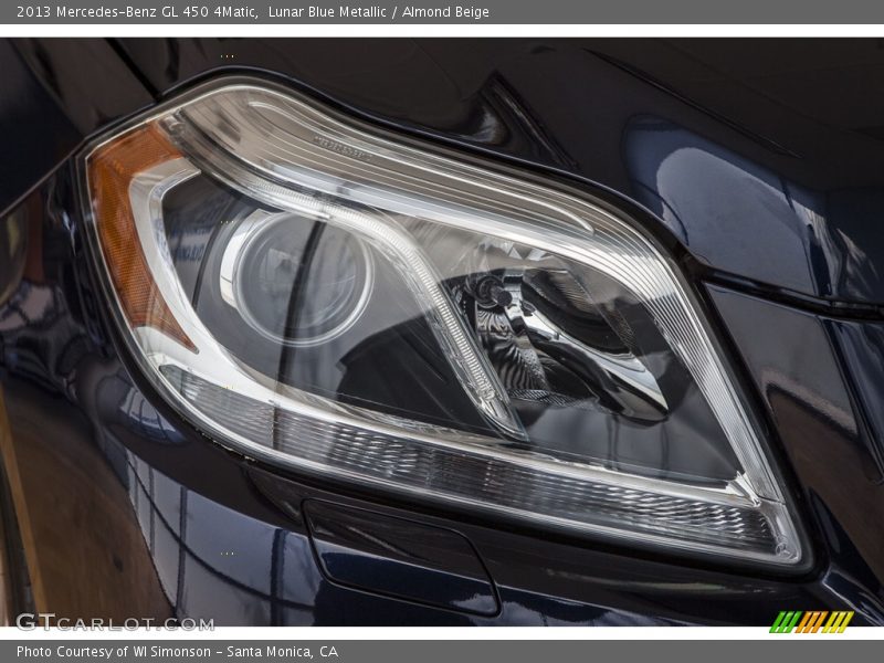 Lunar Blue Metallic / Almond Beige 2013 Mercedes-Benz GL 450 4Matic