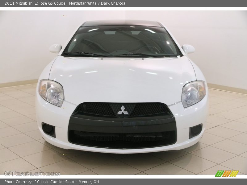 Northstar White / Dark Charcoal 2011 Mitsubishi Eclipse GS Coupe