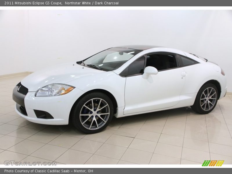 Northstar White / Dark Charcoal 2011 Mitsubishi Eclipse GS Coupe