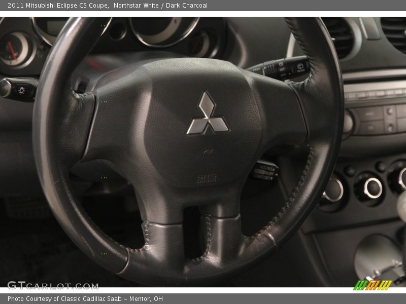 Northstar White / Dark Charcoal 2011 Mitsubishi Eclipse GS Coupe