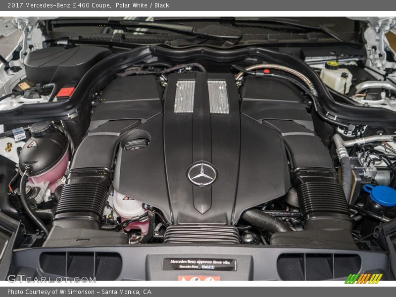  2017 E 400 Coupe Engine - 3.0 Liter Turbocharged DOHC 24-Valve VVT V6