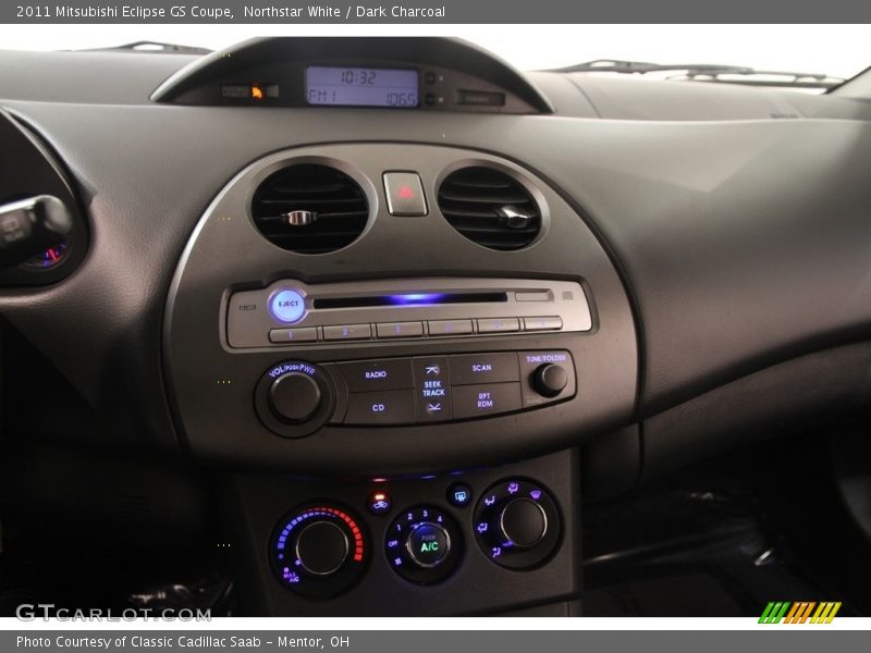 Northstar White / Dark Charcoal 2011 Mitsubishi Eclipse GS Coupe