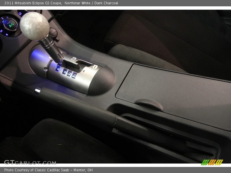 Northstar White / Dark Charcoal 2011 Mitsubishi Eclipse GS Coupe