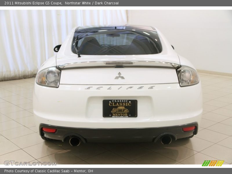 Northstar White / Dark Charcoal 2011 Mitsubishi Eclipse GS Coupe