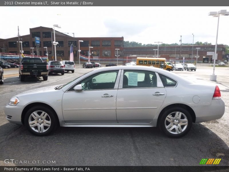 Silver Ice Metallic / Ebony 2013 Chevrolet Impala LT