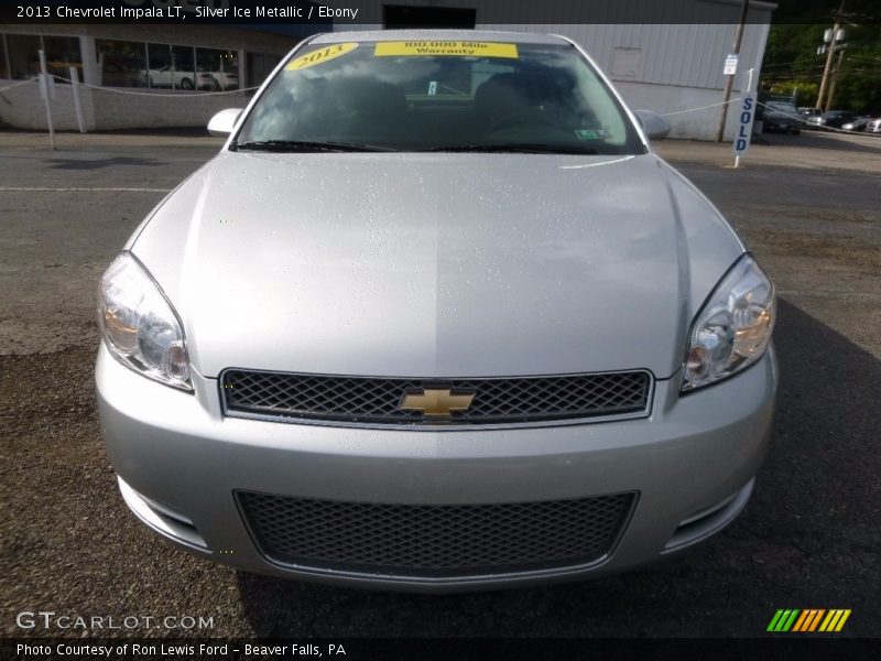 Silver Ice Metallic / Ebony 2013 Chevrolet Impala LT