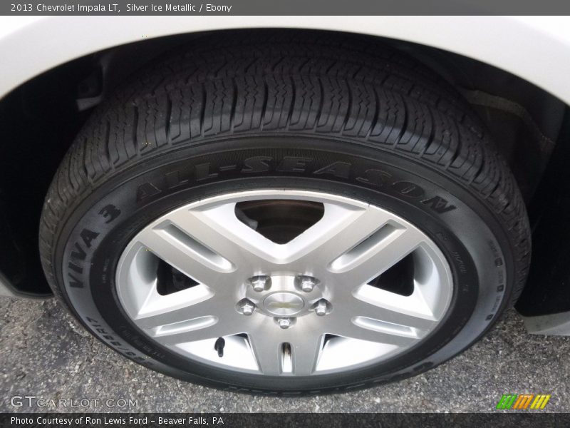 Silver Ice Metallic / Ebony 2013 Chevrolet Impala LT