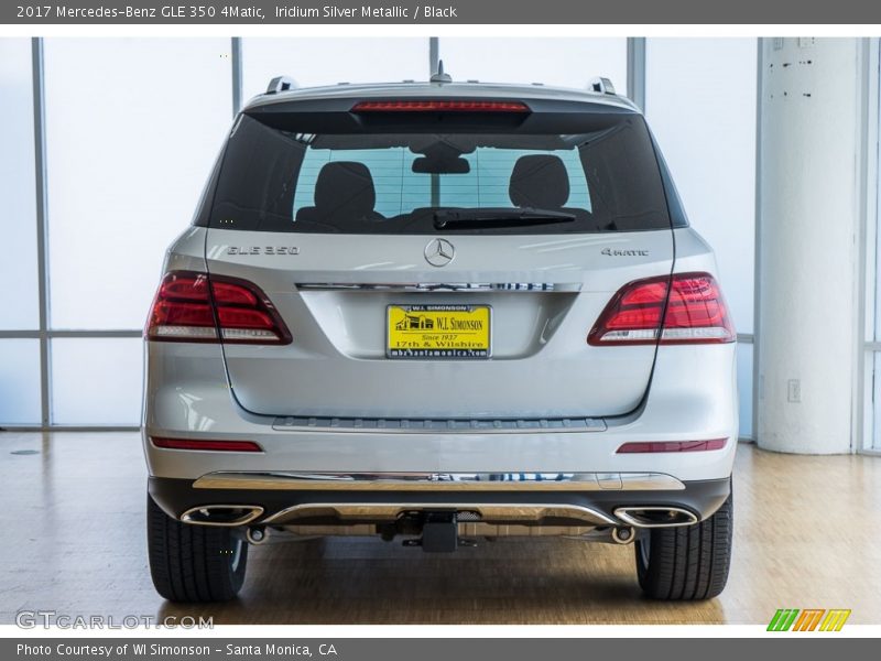 Iridium Silver Metallic / Black 2017 Mercedes-Benz GLE 350 4Matic
