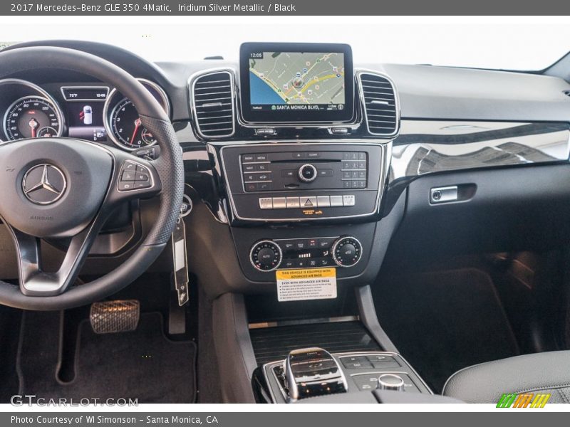 Dashboard of 2017 GLE 350 4Matic