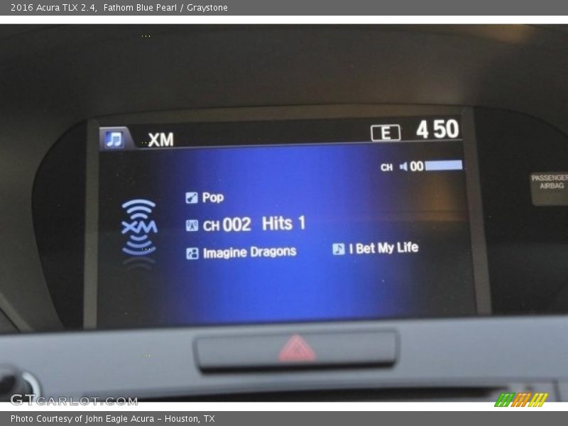 Fathom Blue Pearl / Graystone 2016 Acura TLX 2.4