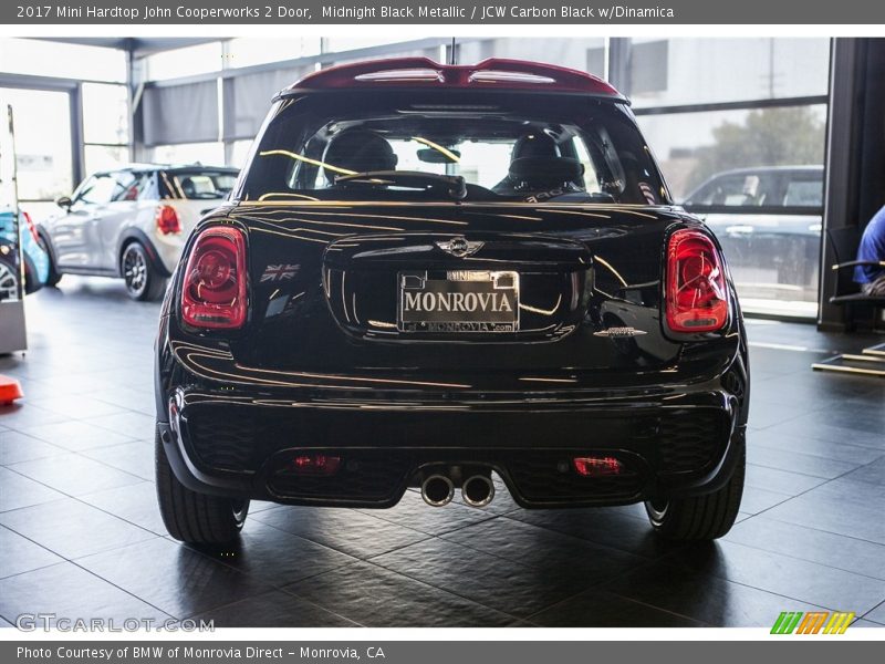Midnight Black Metallic / JCW Carbon Black w/Dinamica 2017 Mini Hardtop John Cooperworks 2 Door