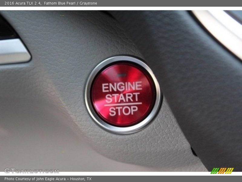 Fathom Blue Pearl / Graystone 2016 Acura TLX 2.4