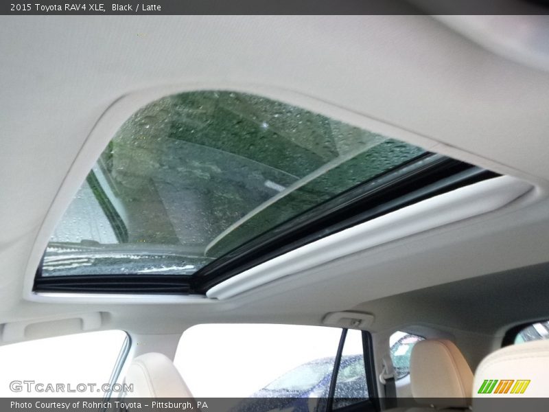 Black / Latte 2015 Toyota RAV4 XLE
