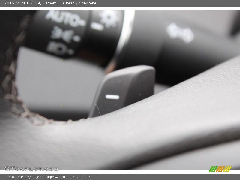Fathom Blue Pearl / Graystone 2016 Acura TLX 2.4