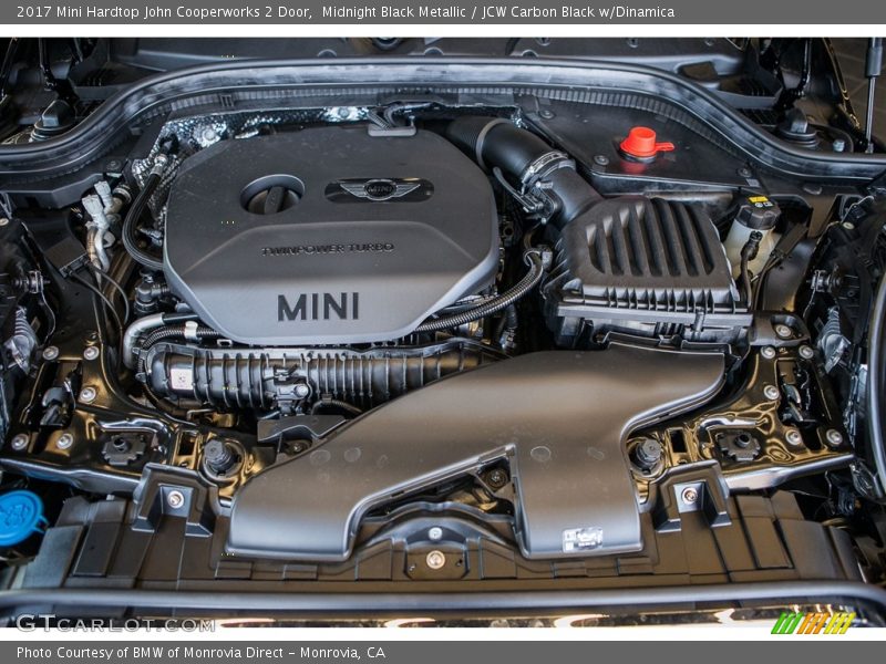  2017 Hardtop John Cooperworks 2 Door Engine - 2.0 Liter TwinPower Turbocharged DOHC 16-Valve VVT 4 Cylinder
