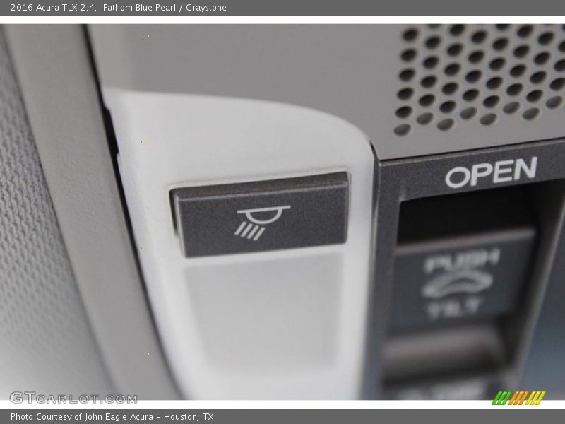 Fathom Blue Pearl / Graystone 2016 Acura TLX 2.4