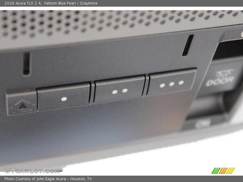 Fathom Blue Pearl / Graystone 2016 Acura TLX 2.4
