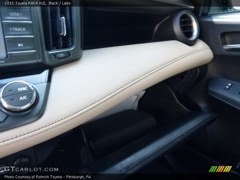 Black / Latte 2015 Toyota RAV4 XLE