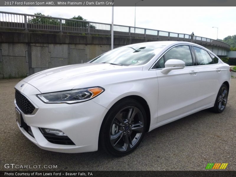 Front 3/4 View of 2017 Fusion Sport AWD