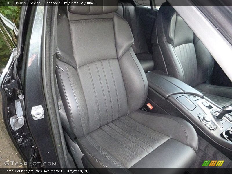 Singapore Grey Metallic / Black 2013 BMW M5 Sedan