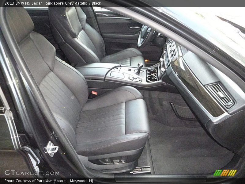 Singapore Grey Metallic / Black 2013 BMW M5 Sedan
