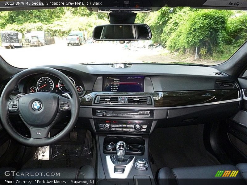 Singapore Grey Metallic / Black 2013 BMW M5 Sedan