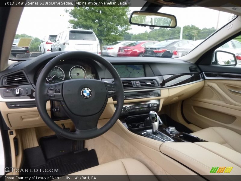  2013 5 Series 528i xDrive Sedan Venetian Beige Interior