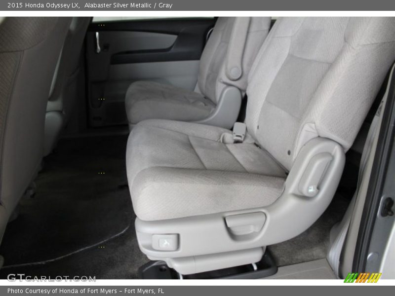 Alabaster Silver Metallic / Gray 2015 Honda Odyssey LX