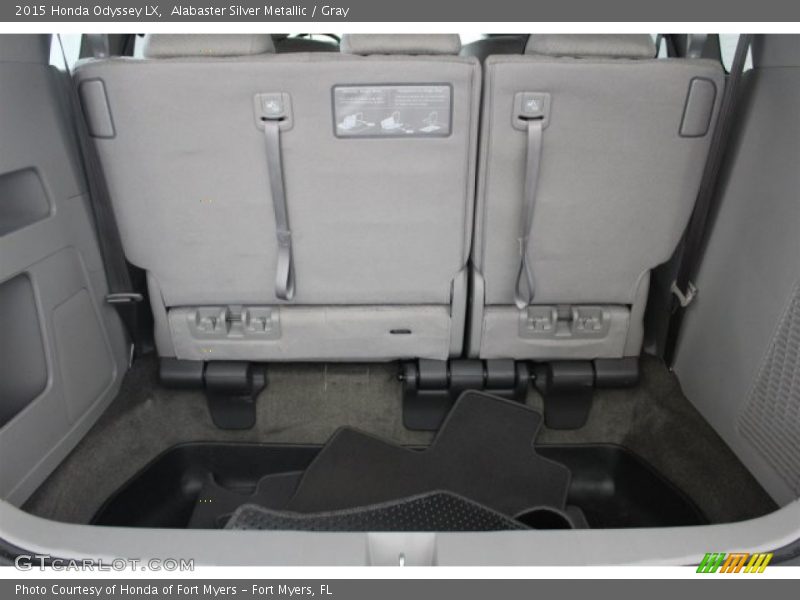 Alabaster Silver Metallic / Gray 2015 Honda Odyssey LX