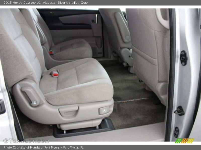 Alabaster Silver Metallic / Gray 2015 Honda Odyssey LX