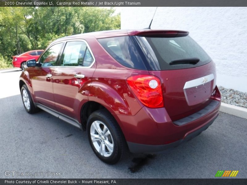 Cardinal Red Metallic / Jet Black/Light Titanium 2010 Chevrolet Equinox LS