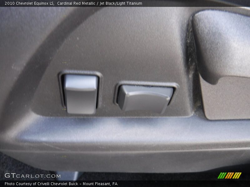 Cardinal Red Metallic / Jet Black/Light Titanium 2010 Chevrolet Equinox LS