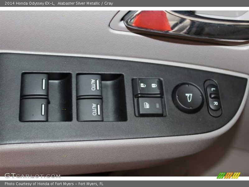 Alabaster Silver Metallic / Gray 2014 Honda Odyssey EX-L