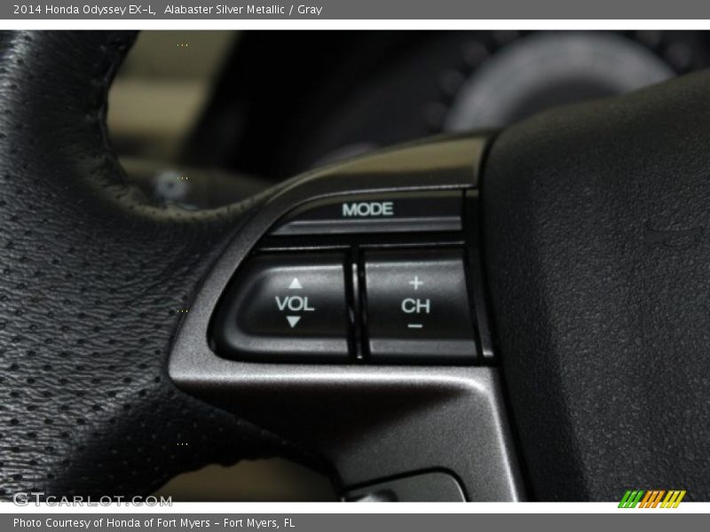 Alabaster Silver Metallic / Gray 2014 Honda Odyssey EX-L