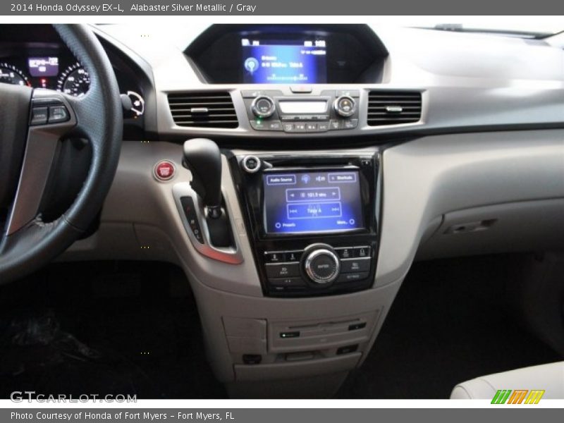 Alabaster Silver Metallic / Gray 2014 Honda Odyssey EX-L