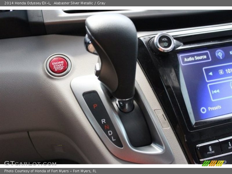 Alabaster Silver Metallic / Gray 2014 Honda Odyssey EX-L