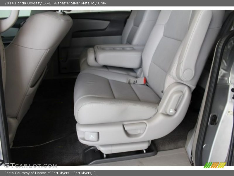 Alabaster Silver Metallic / Gray 2014 Honda Odyssey EX-L
