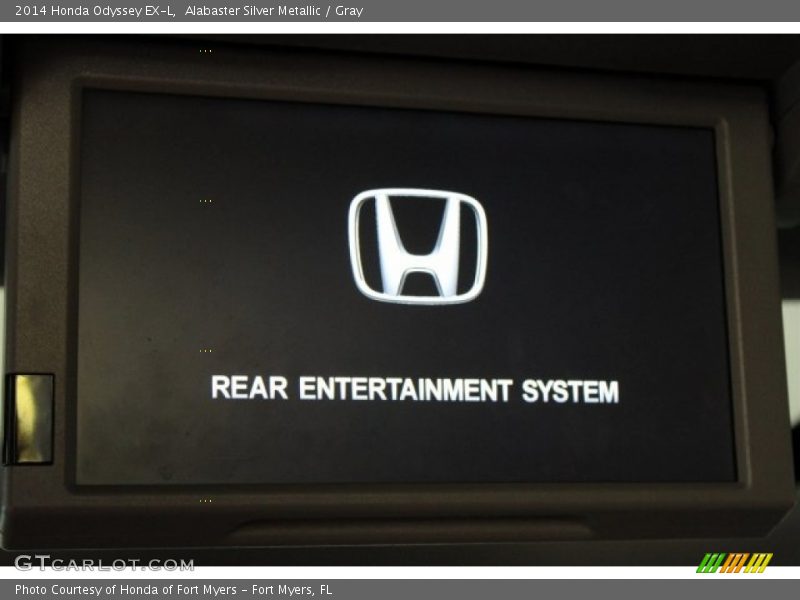 Alabaster Silver Metallic / Gray 2014 Honda Odyssey EX-L