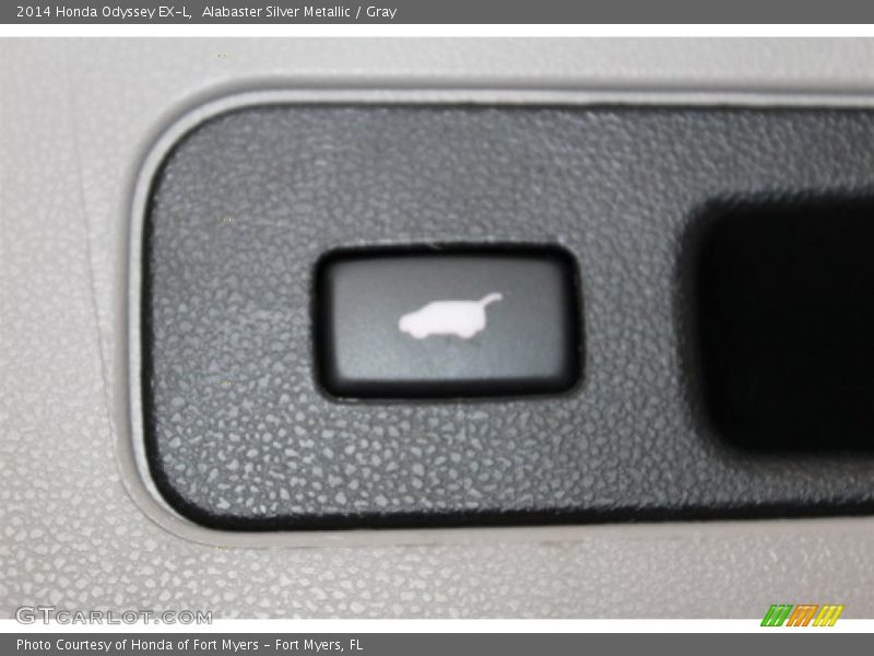 Alabaster Silver Metallic / Gray 2014 Honda Odyssey EX-L