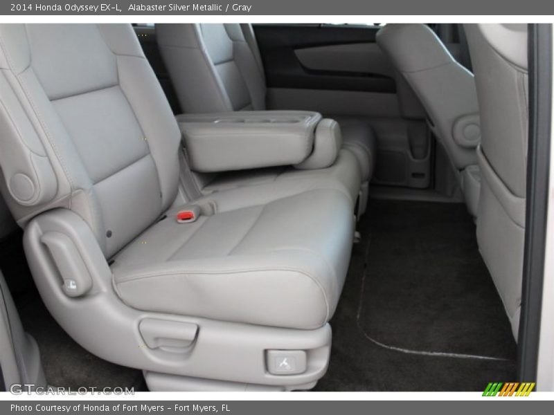 Alabaster Silver Metallic / Gray 2014 Honda Odyssey EX-L