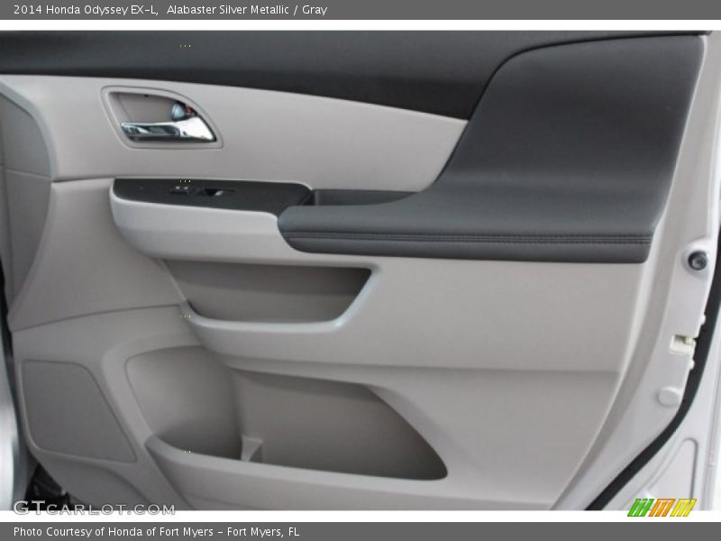 Alabaster Silver Metallic / Gray 2014 Honda Odyssey EX-L