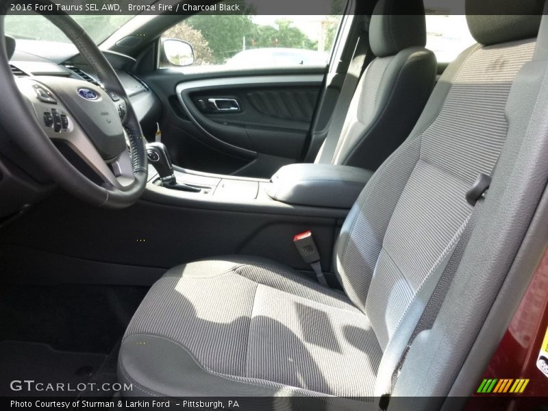 Bronze Fire / Charcoal Black 2016 Ford Taurus SEL AWD
