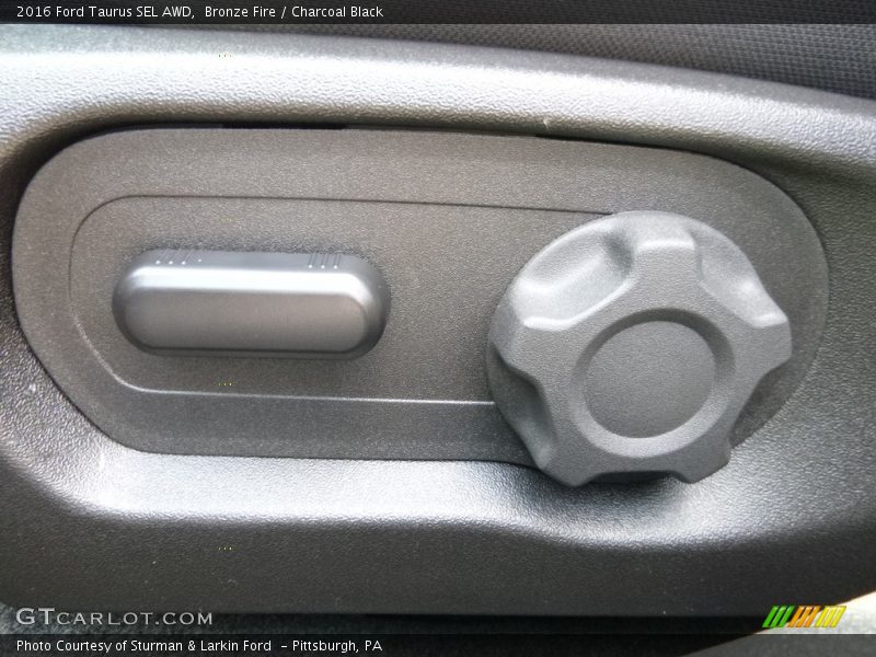 Bronze Fire / Charcoal Black 2016 Ford Taurus SEL AWD