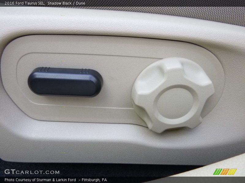 Shadow Black / Dune 2016 Ford Taurus SEL