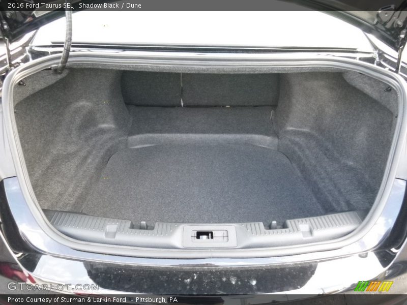 Shadow Black / Dune 2016 Ford Taurus SEL