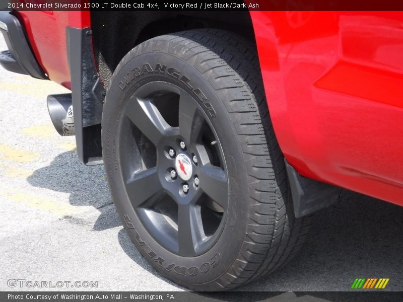 Victory Red / Jet Black/Dark Ash 2014 Chevrolet Silverado 1500 LT Double Cab 4x4