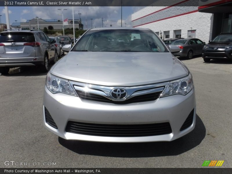 Classic Silver Metallic / Ash 2012 Toyota Camry LE